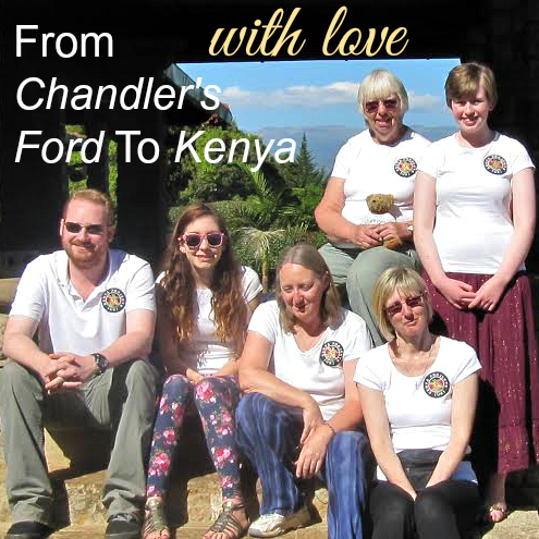 From Chandler's Ford to Kenya, with love.