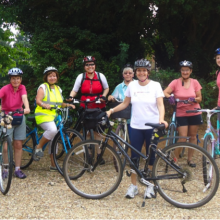 Chandler's Ford ladies cycling group
