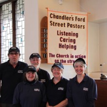 New street pastors of Chandler's Ford.
