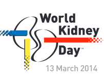World Kidney Day: 13th March 2014.