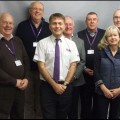 The Rotary Club volunteers together with Garry Jopling & John Shaw from the Stroke Association.