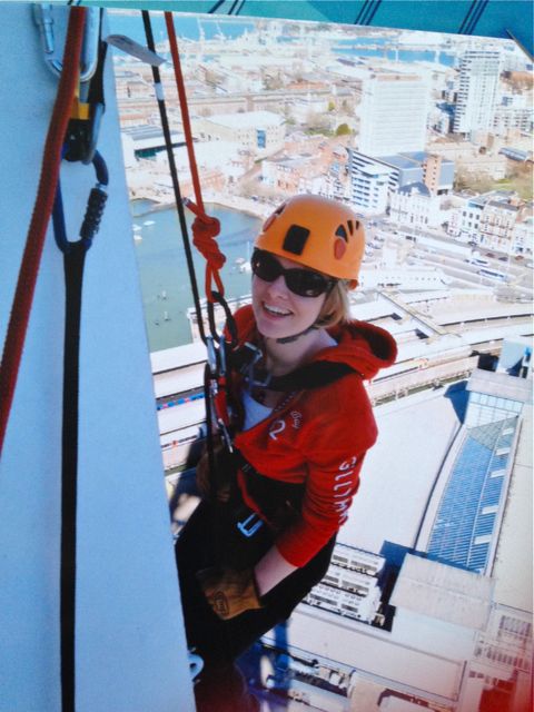 Laura Dyer: Abseiling for Stroke Association on March 16.
