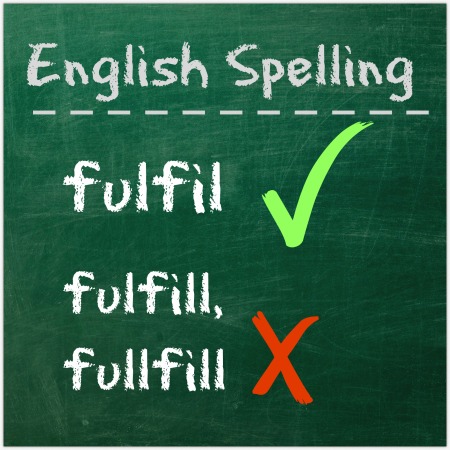 English Spelling - single L or double L?