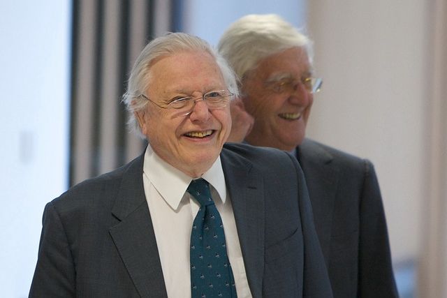 Sir David Attenborough. The opening of Newton and Arkwright, Nottingham Trent University. The official opening of Newton and Arkwright building by Sir David Attenborough on Wednesday 18 May 2011.