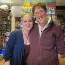 D & G Chandler's Ford Helenor (rigt) and Rachel.