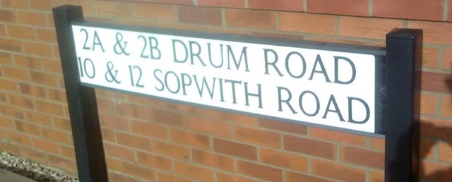 Drum Road and Sopwith Road, Eastleigh
