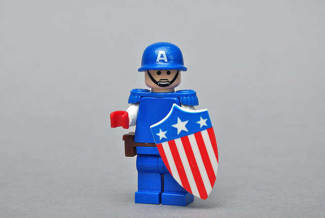 Captain America - image by Andrew Becraft via Flickr. 