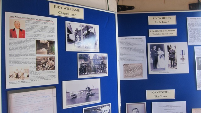Sharing the family history - Pirbright village.