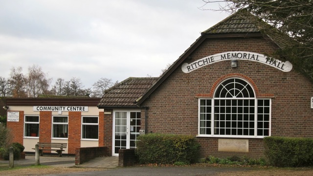 Ritchie Memorial Hall, Hursley Road, Chandler's Ford.