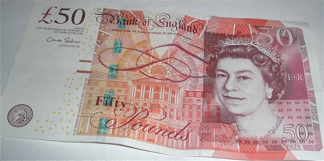 £50 note.