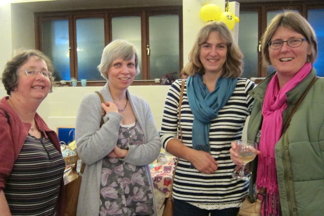Friends from the Methodist Church: (Left to right): Jane Padley, Christine Slatcher, Sara Goodhead, and Sue Wakelin.
