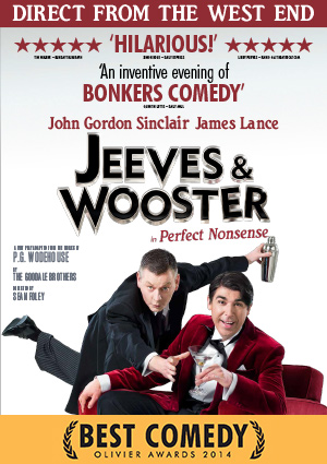 Jeeves and Wooster in Perfect Nonsense - at Mayflower theatre.