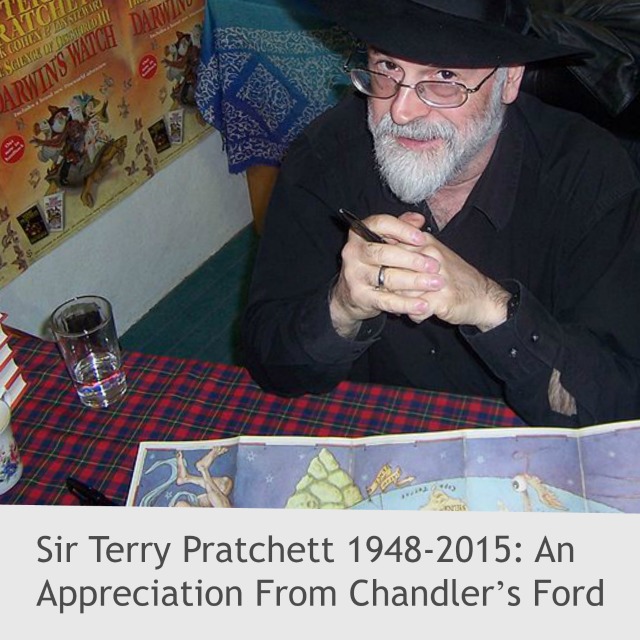 Sir Terry Practhett appreciation article by Allyson Symes