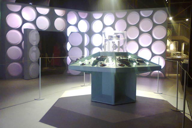 What the Tardis used to look like. The DOCTOR WHO EXPERIENCE in Cardiff.