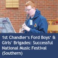 1st Chandler’s Ford Boys’ & Girls’ Brigades Successful National Music Festival (Southern) 2015