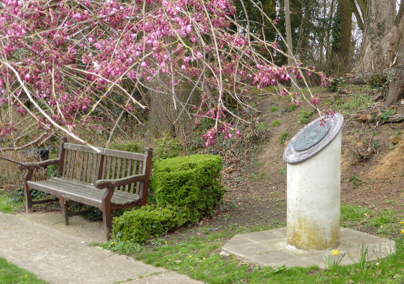 Park in West End with Richard St Barbe Baker's memorial plaque