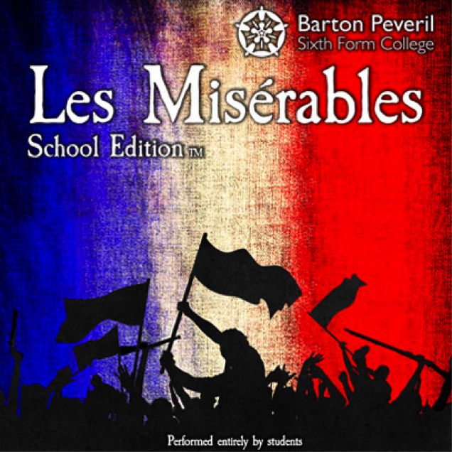 Les Mis Barton Peveril poster 2015