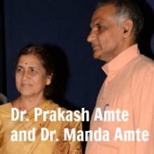 Doctor Prakash Amte and Doctor Manda Amte