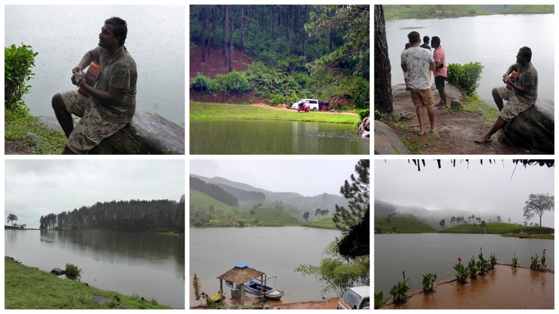 Sembuwatha Lake. A lovely place for a picninc. Pity about the rain and mist.