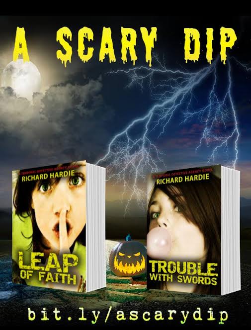 Chandler's Ford author Richard Hardie invites young readers to enter the scary dip.