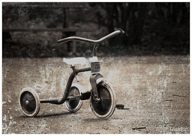 Tricycle image by <a href="https://www.flickr.com/photos/larkander/4883351682/">Johan Larkander</a>  via Flickr.