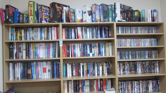 Wessex Cancer Trust new charity shop books and games
