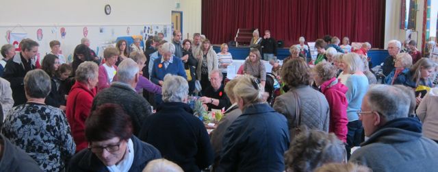 The Joint Charities Christmas Market was well supported.
