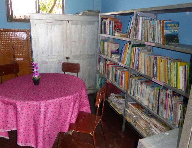 A totally transformed library for 1,000 girls in Sri Lanka.