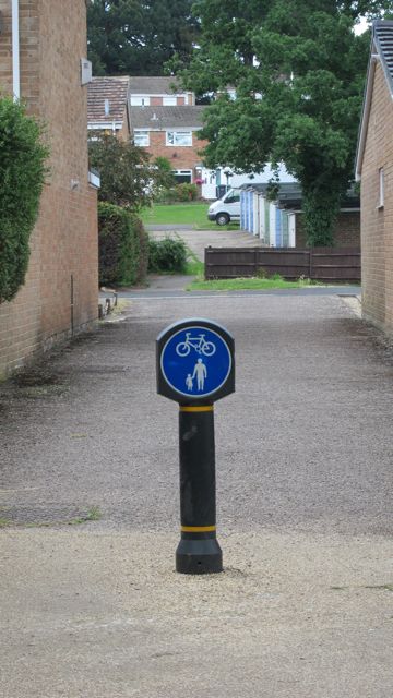 Cycling sign