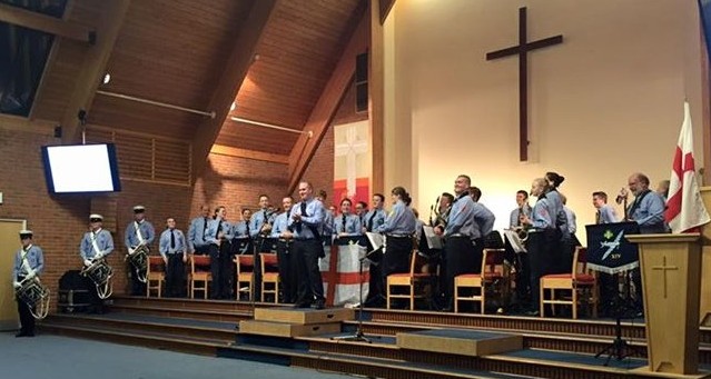 Image credit: The Spitfires - 14th Eastleigh Scout and Guide Band. St. George's Day concert 2016 at Chandler's Ford Methodist Church.