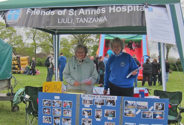 <a href="http://chandlersfordtoday.co.uk/the-friends-of-st-annes-hospital-liuli-chandlers-ford/">The Friends of St. Anne’s Hospital, Liuli</a>: Julie Bourne and Judith James sharing work in Tanzania with the community. Fryern Funtasia 2016.