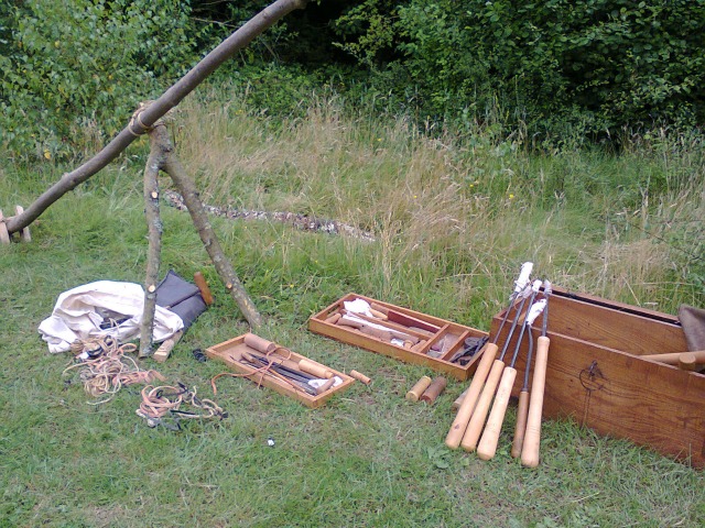 Some of the carpenter's tools