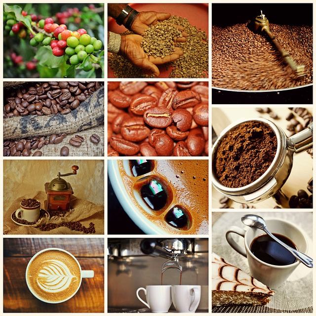 coffee collage by cocoparisienne via Pixabay