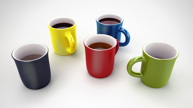 Coffee mugs image by mwewering via Pixabay