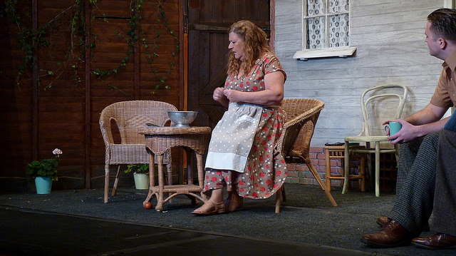 A study in anguish but worse is to come. All My Sons - performed by Chameleon Theatre Company, Chandler's Ford.