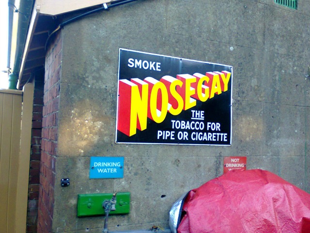 Nosegay tobacco - wrong on so many levels