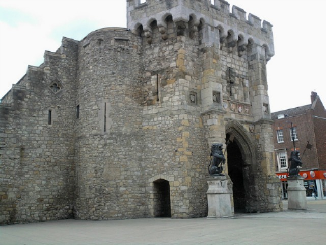 Southampton Bargate which Jane would have known - image via Flickr by Kevin Ryder