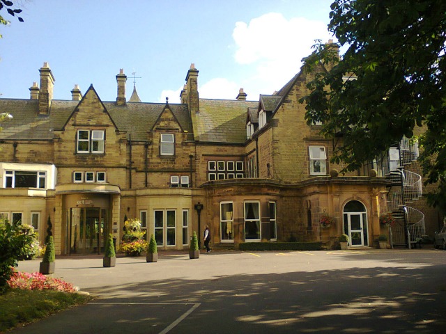 The front of The Hayes where Swanwick is held