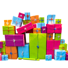 Pile of presents