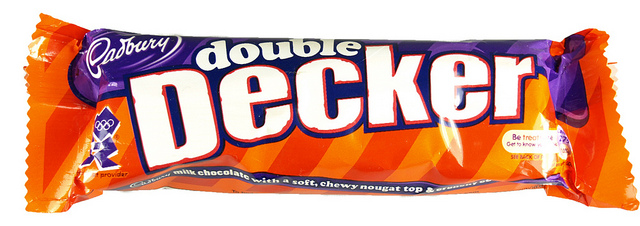 Double Decker chocolate bar
