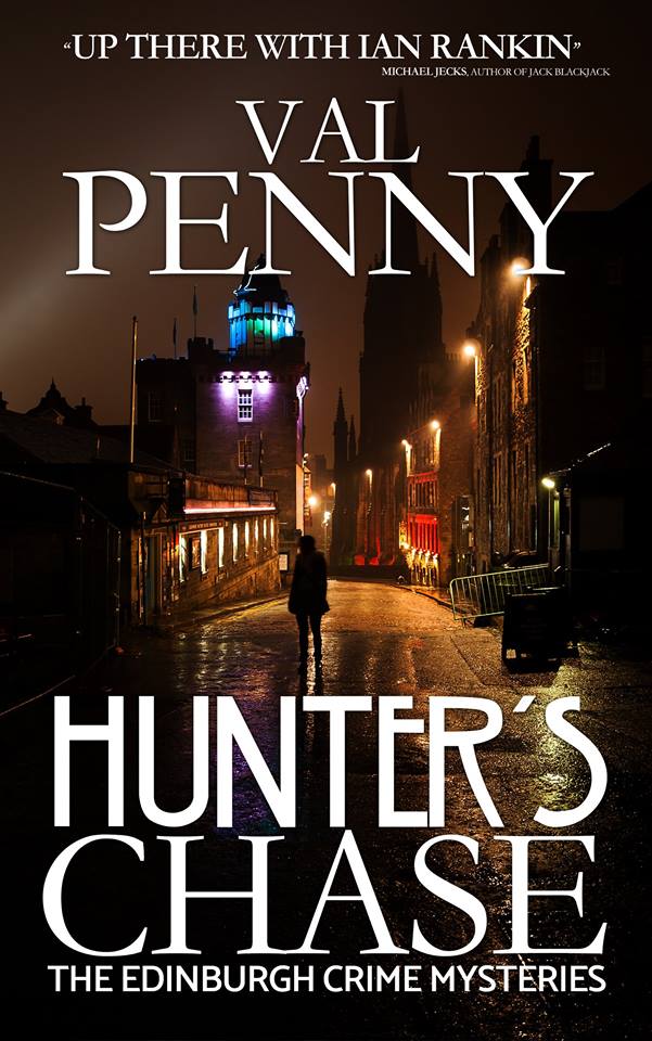 Hunter's Chase book cover - image kindly supplied by Val Penny