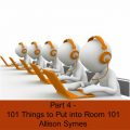 Feature Image - Part 4 - 101 Things to Put into Room 101