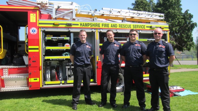 Hampshire Fire and Rescue Service at Fryern Funtasia 2018