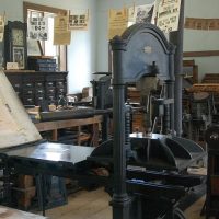 The printing press - image via Pixabay