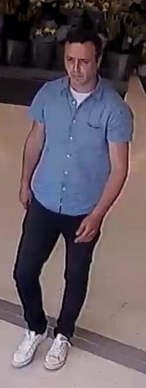 Police has released CCTV images of a man they want to speak to.