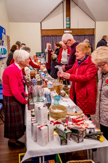 Fairtrade evening at St. Martin in the Wood church in Nov 2018.