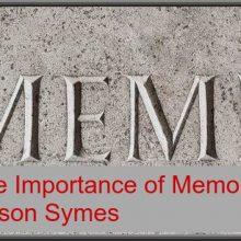 Feature Image - The Importance of Memories