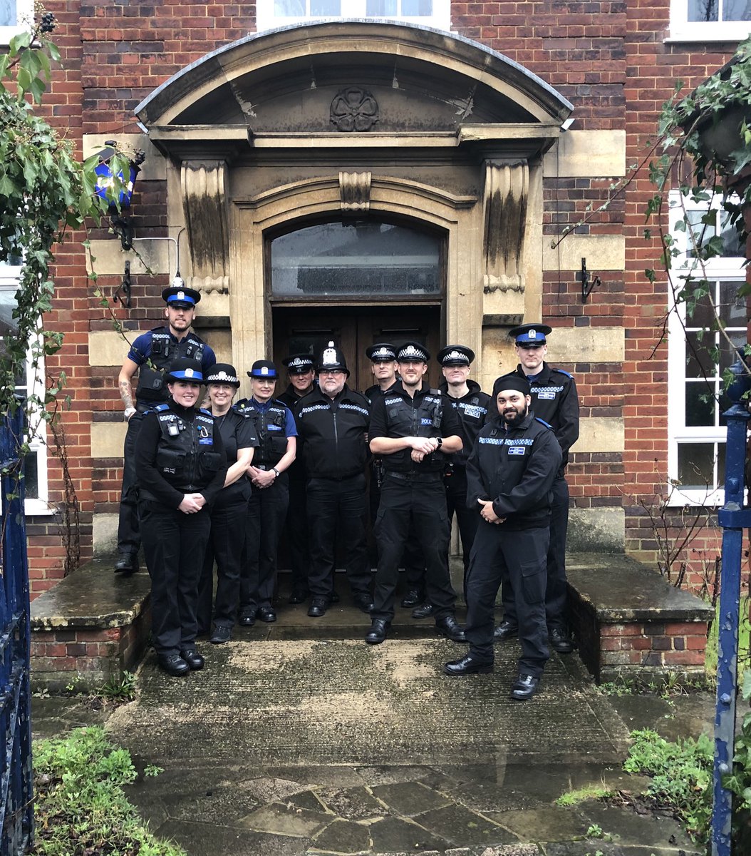 The last ever shift to work at the historic Eastleigh Police Station