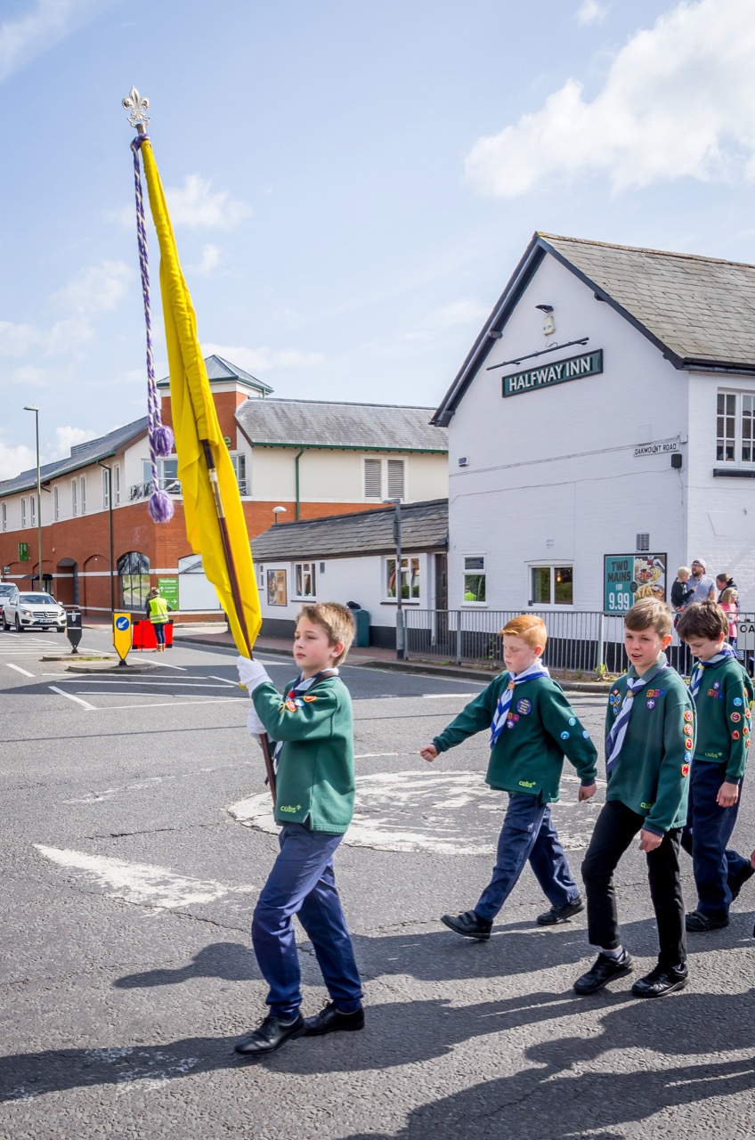 St George's Day Parade Chandler's Ford: 28th Apr 2019. Image credit: Debbie Pearce Photography