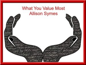 Feature Image - What You Value Most